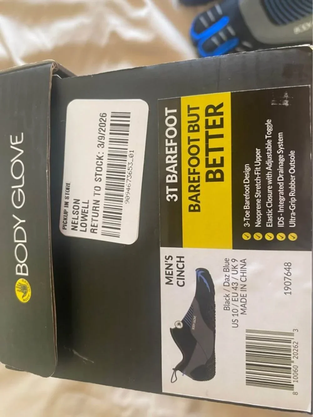 Body Glove new box